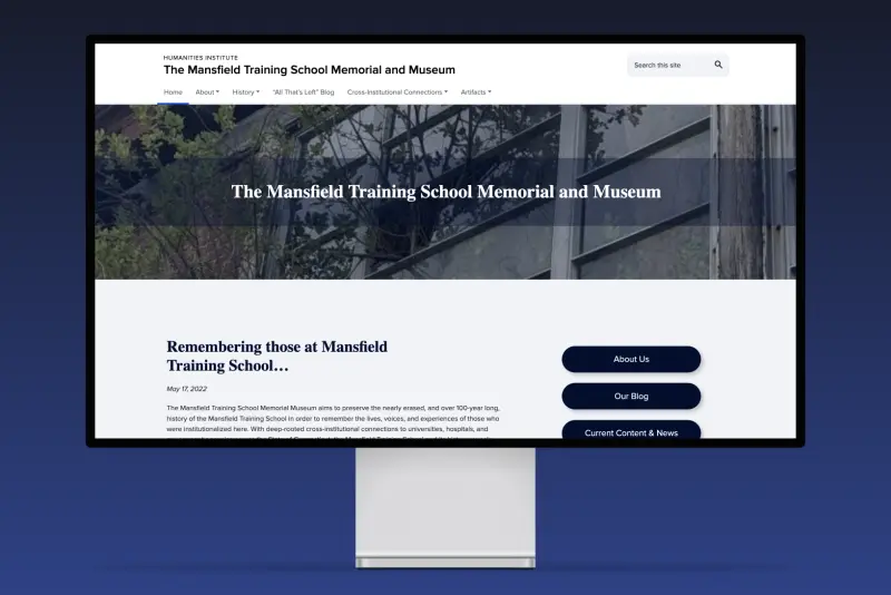 Mansfield Training School Memorial & Museum